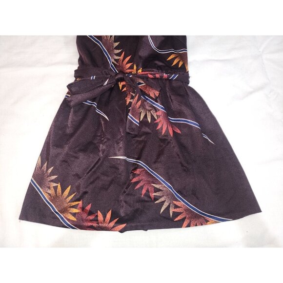 Vintage 1960s Rose Marie Reid Eyelet Keyhole Back Swimsuit Bathing Suit Size 14 - Picture 3 of 11